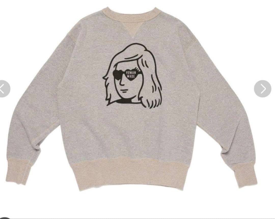 Human Made x Minor Figures XL スウェット グレー