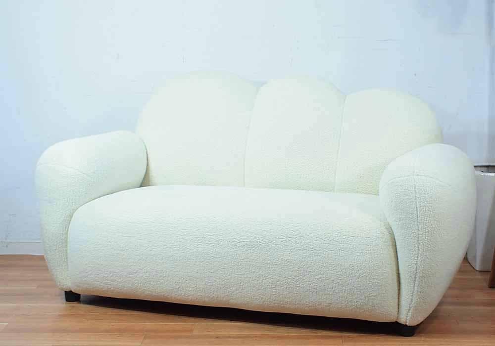 フランフラン Francfranc 「クラウド」ソファ W1545 2人掛け