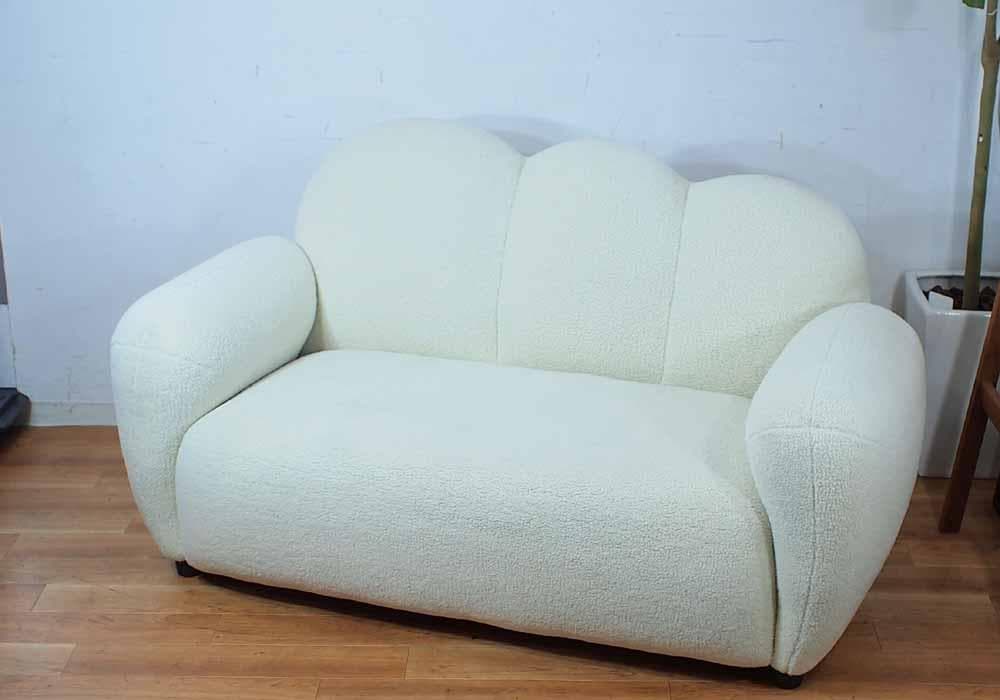 フランフラン Francfranc 「クラウド」ソファ W1545 2人掛け