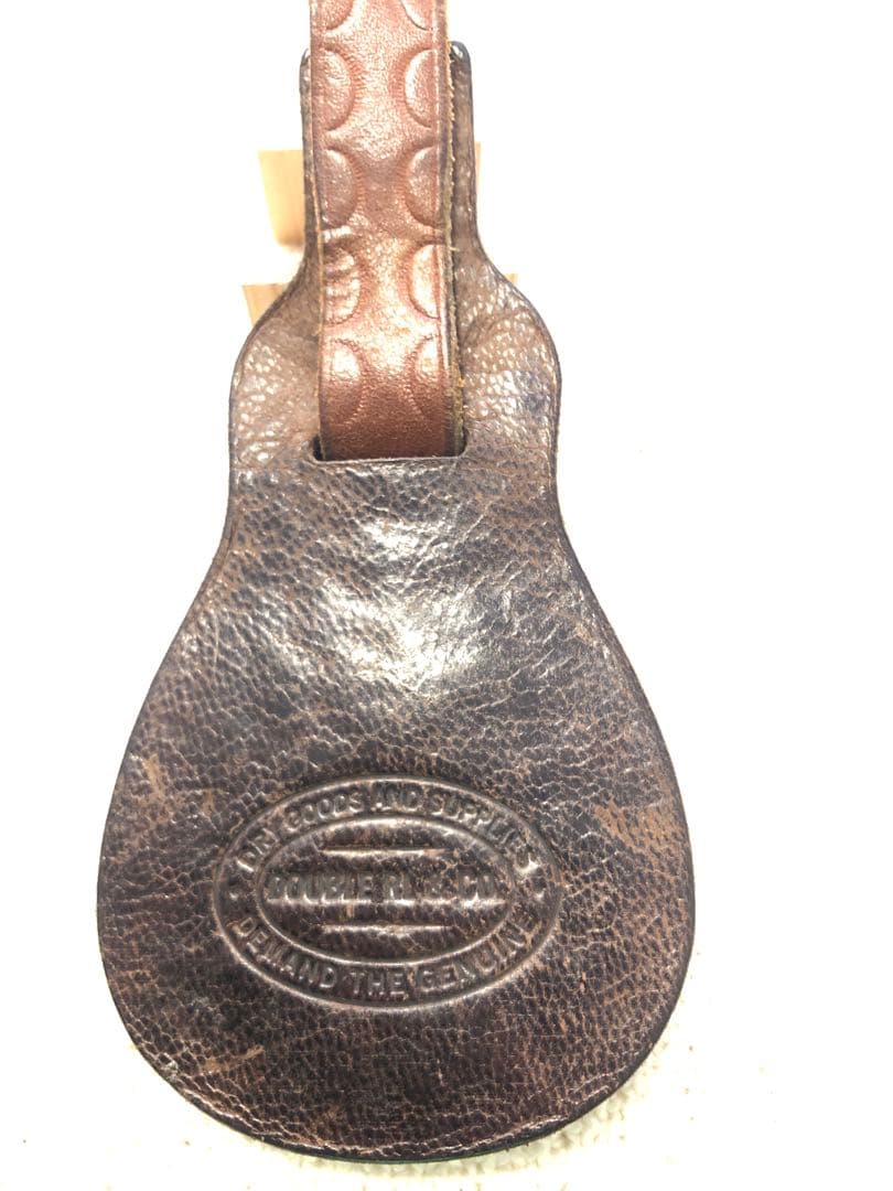 DOUBLERL RRL レザーウォレットチェーン　キーホルダー　ジョニーデップ