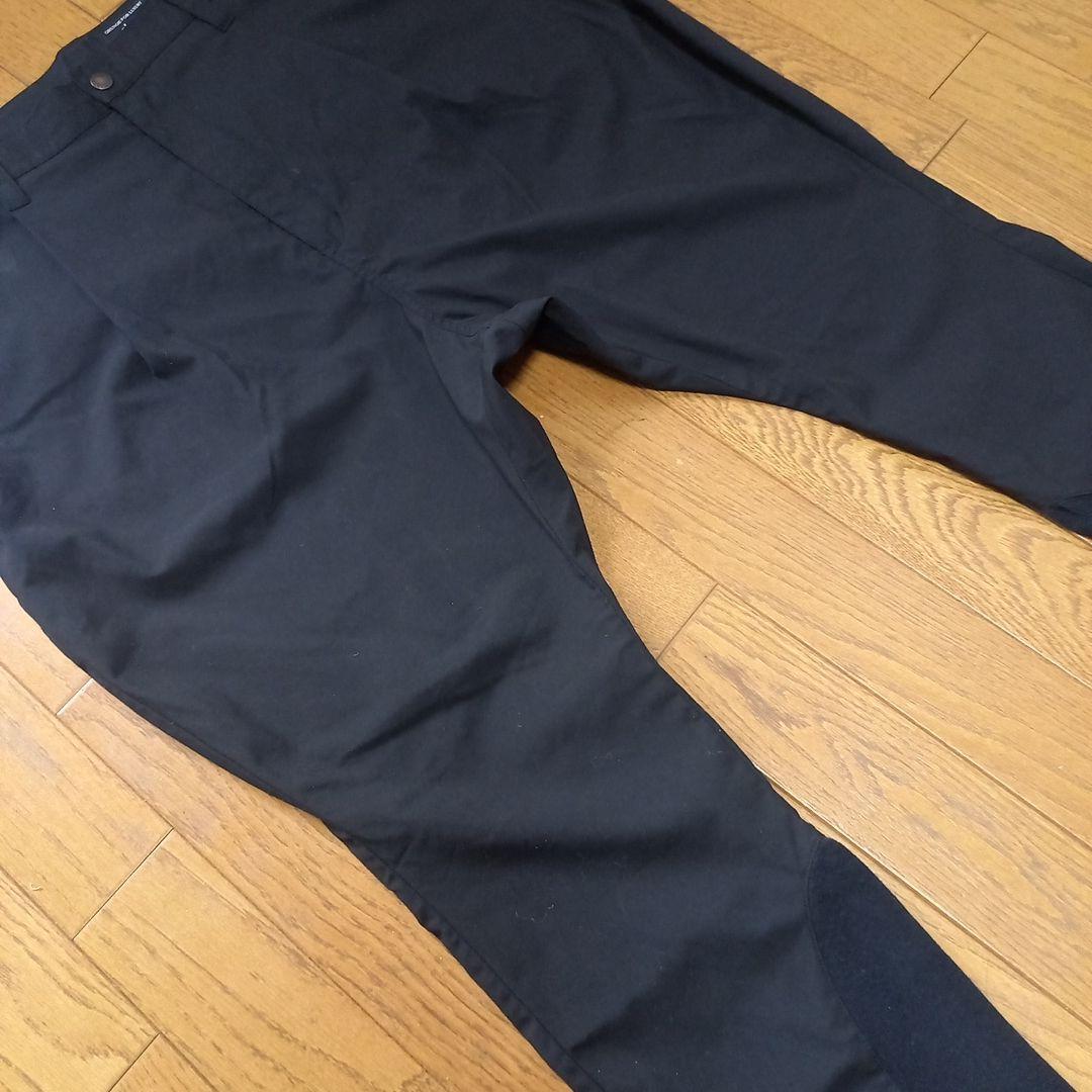 グラム glamb シモンジョッパーズパンツ サルエル ブラック 切り替えリブ