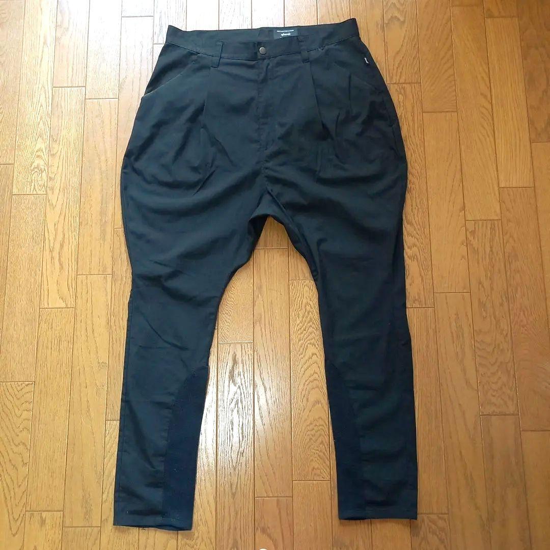 グラム glamb シモンジョッパーズパンツ サルエル ブラック 切り替えリブ