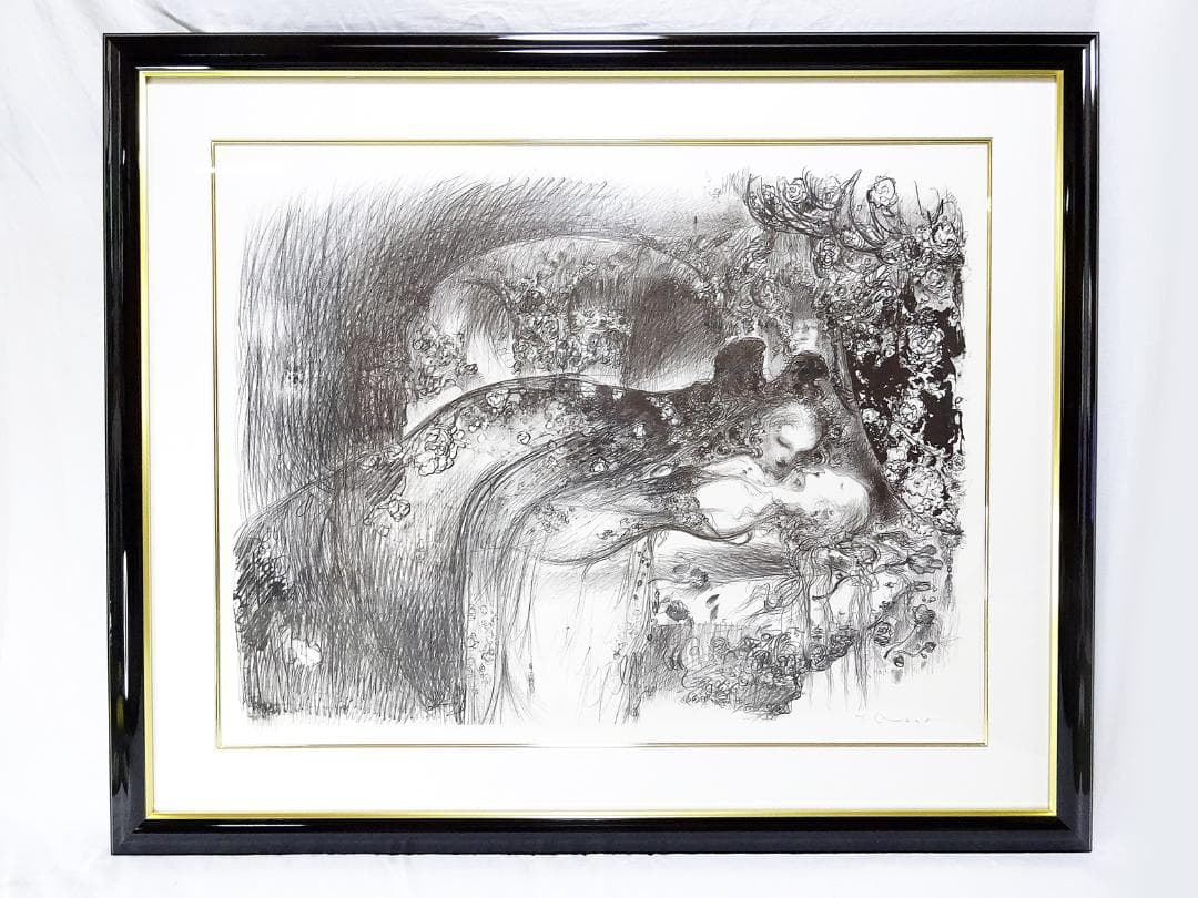 #天野喜孝 #吸血鬼 #版画 #リトグラフ #共箱 #アールビバン保証書