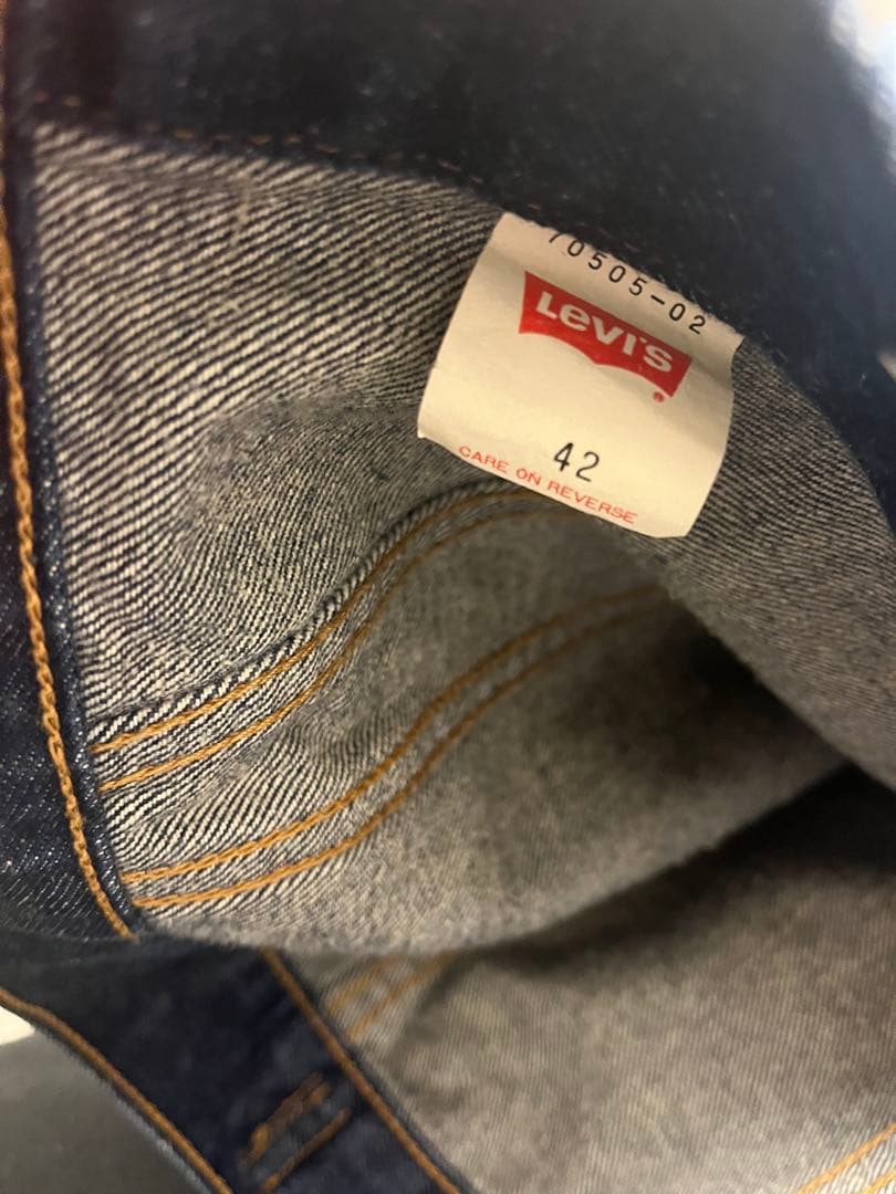 LEVI'S 70505 ダークデニムジャケット サイズ42