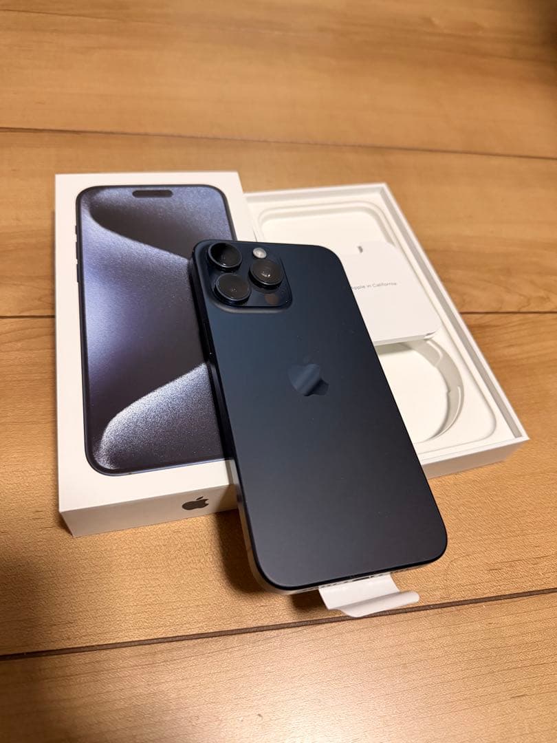 D*N様 iPhone 15 Pro Max 256GB ブルーチタニウム