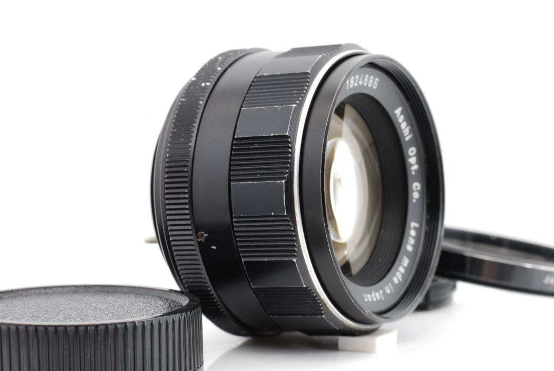 【清掃済・前期型】Super-Takumar 55/1.8 黄変無フィルター付