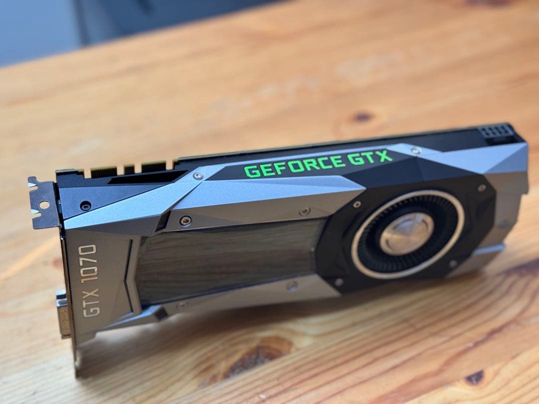 グラフィックボード・グラボ・ビデオカード GeForce NVIDIA 1070 8GB Founders Edition