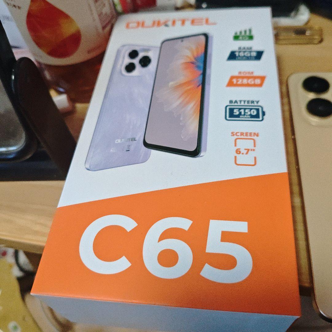OUKITEL C65 ゴールド 16GB/128GB
