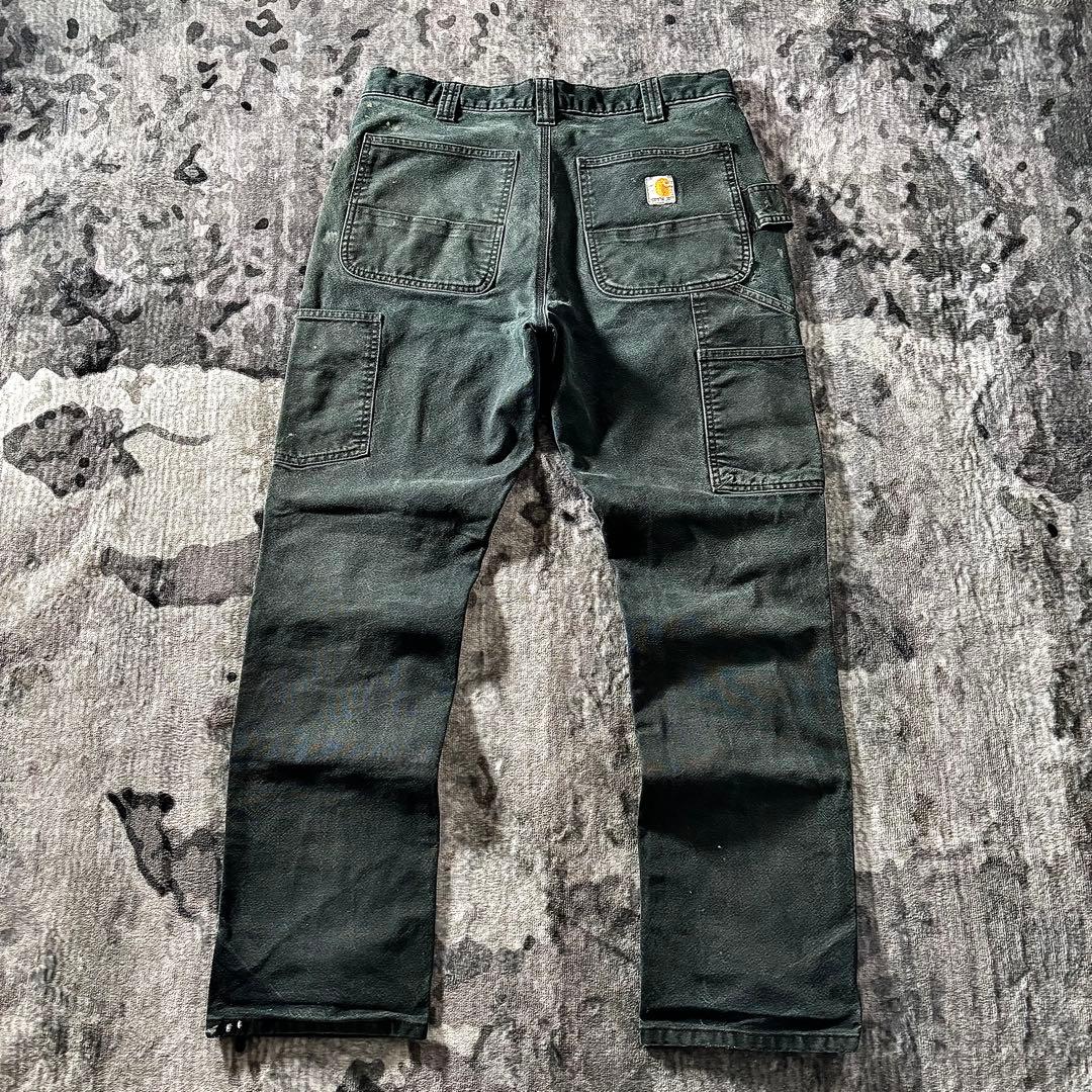 コメ欄セール！一点物 良フェード ダブルニー B134 ダック地 雰囲気系