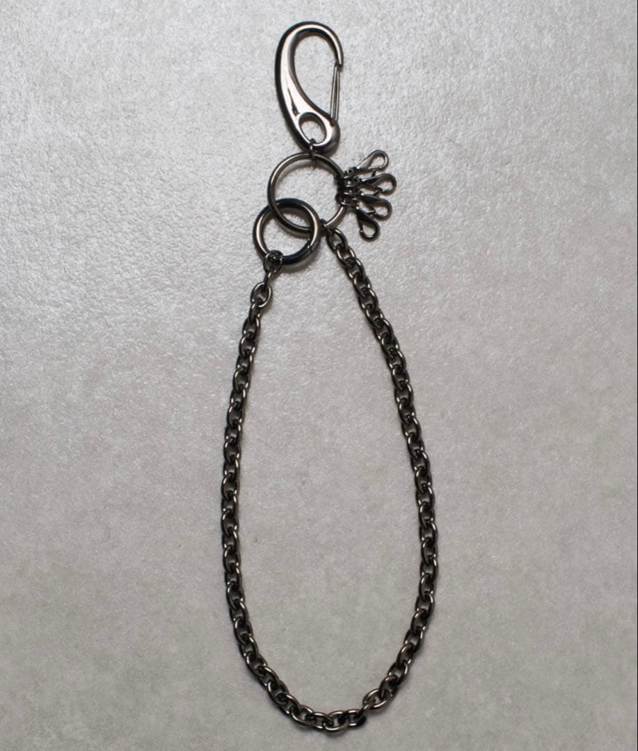 ウォレットチェーン ブラック