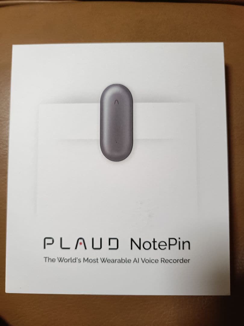 【未使用】PLAUD NotePin AIボイスレコーダー