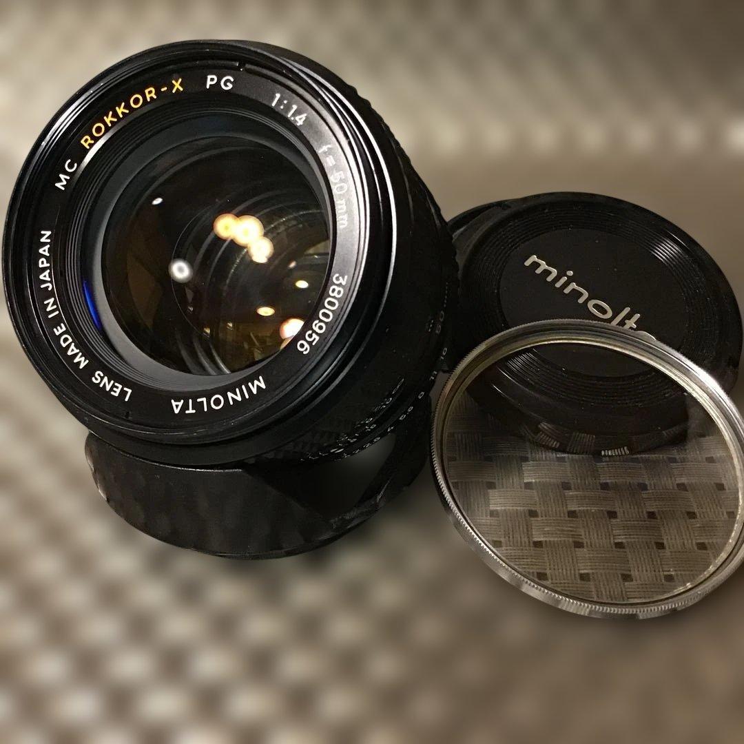 レンズ(単焦点) Minolta MC ROKKOR-X PG 50mm f/1.4