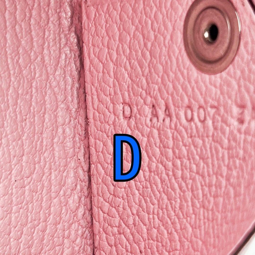 こねこママ カルヴィ ヴェルソ シェーブル 名刺入れ ピンク