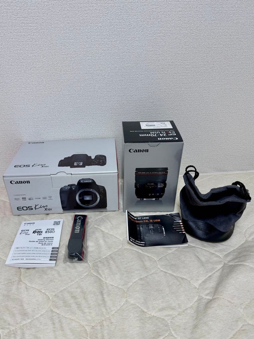 デジタルカメラ CanonEOSKissX10i & EF24-70mm f/4L IS USM