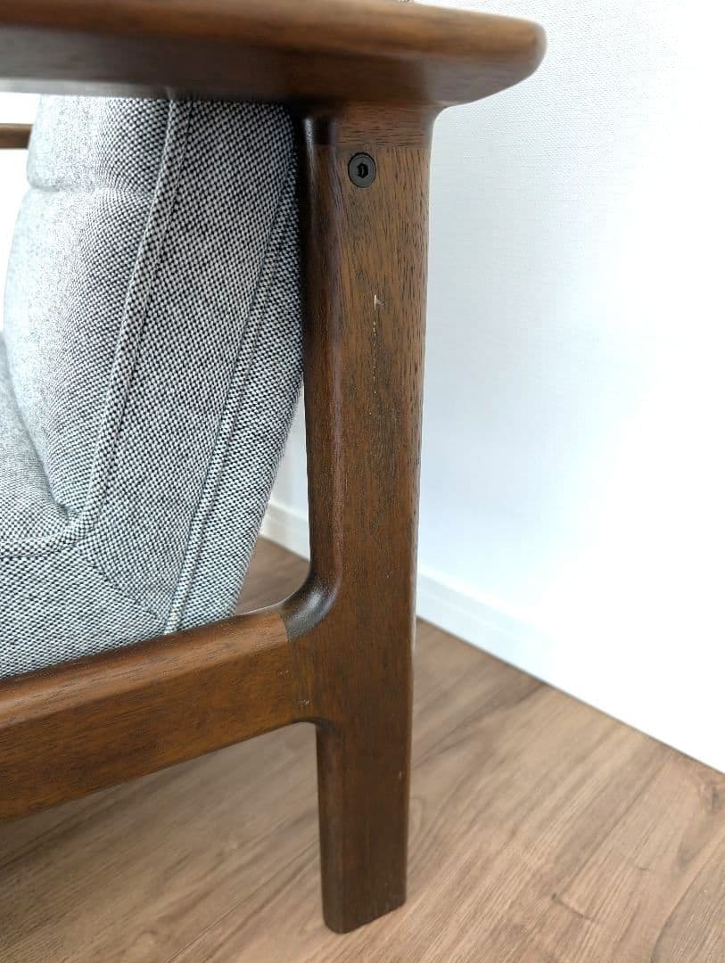 【希少】カリモク ワイドアームチェア　ヴィンテージ