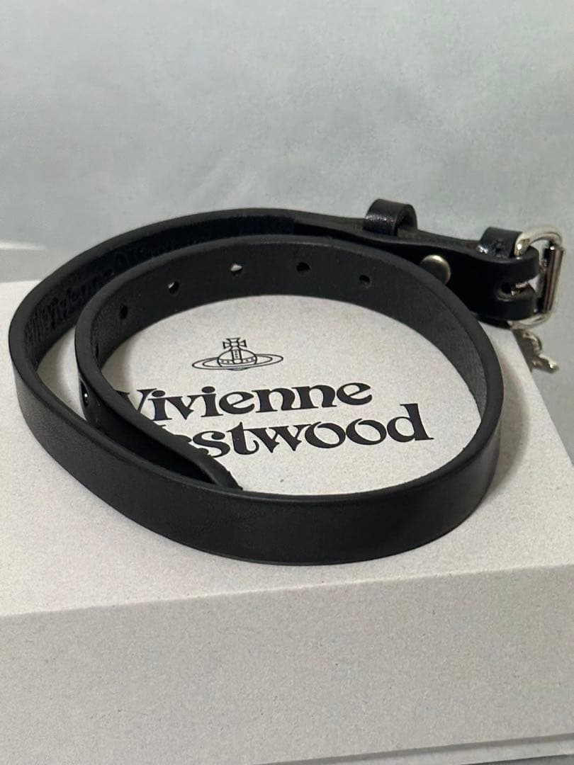 ヴィヴィアンウエストウッド　DIAMANTE HEART チョーカー　ブラック