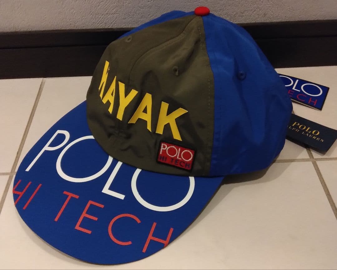 ［新品］ラルフローレン HI TECH KAYAK ロングビル キャップ