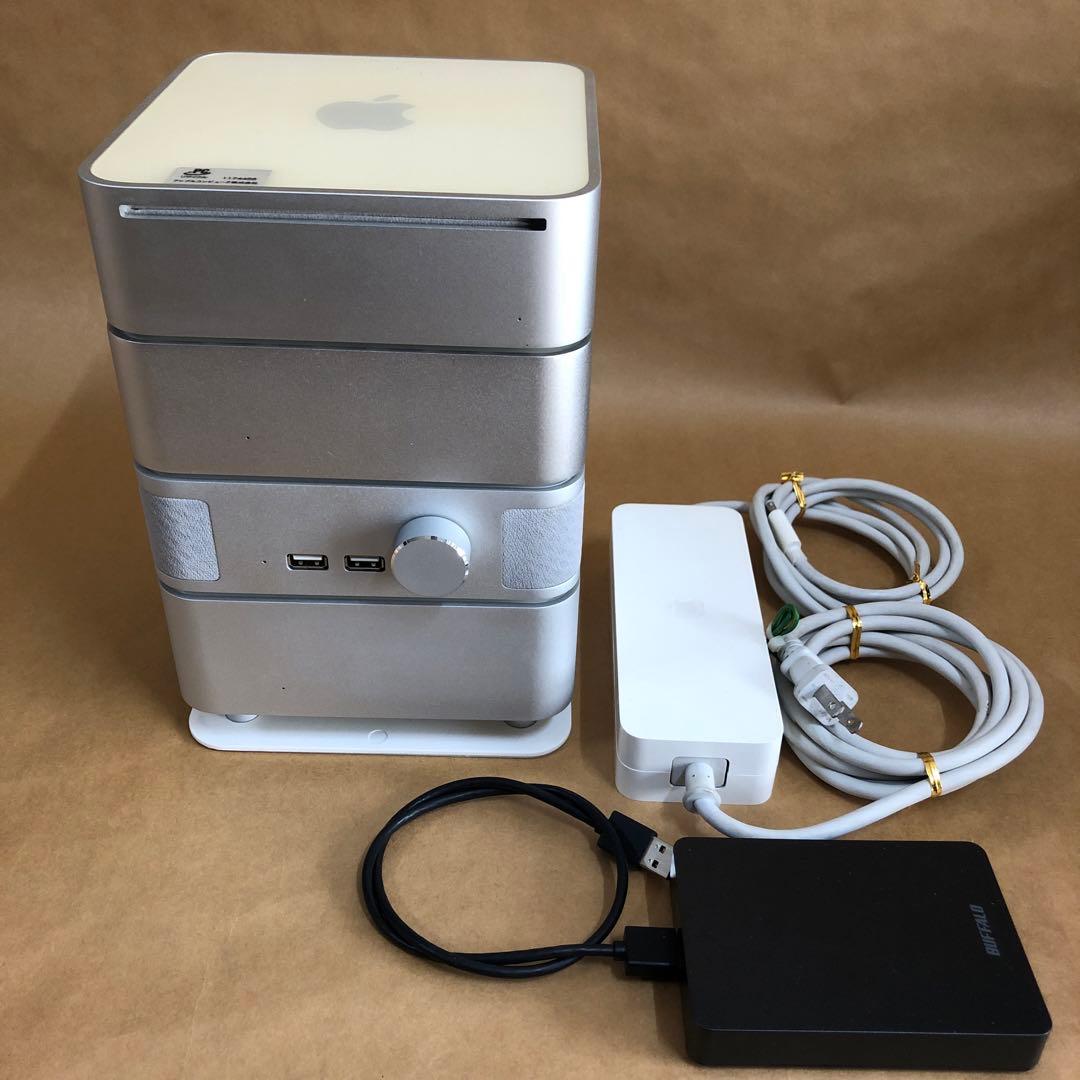 Macmini（初期型）とGreenHouse製システムコンポのセット