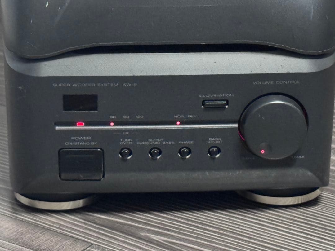 希少 ケンウッド KENWOOD スーパーウーハー SW-9