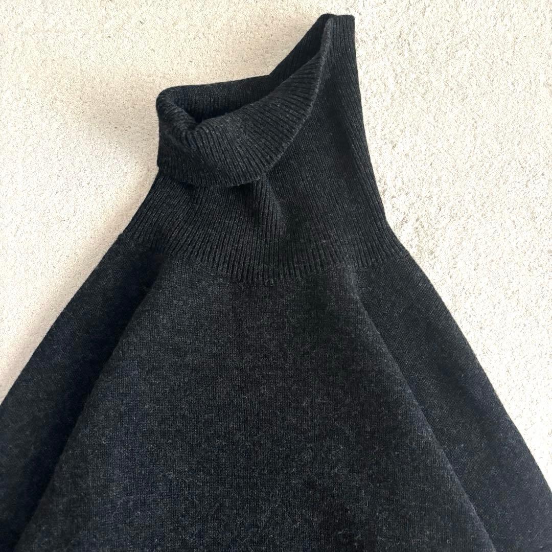 AP STUDIO タートルネックニットワンピース 38 ウール