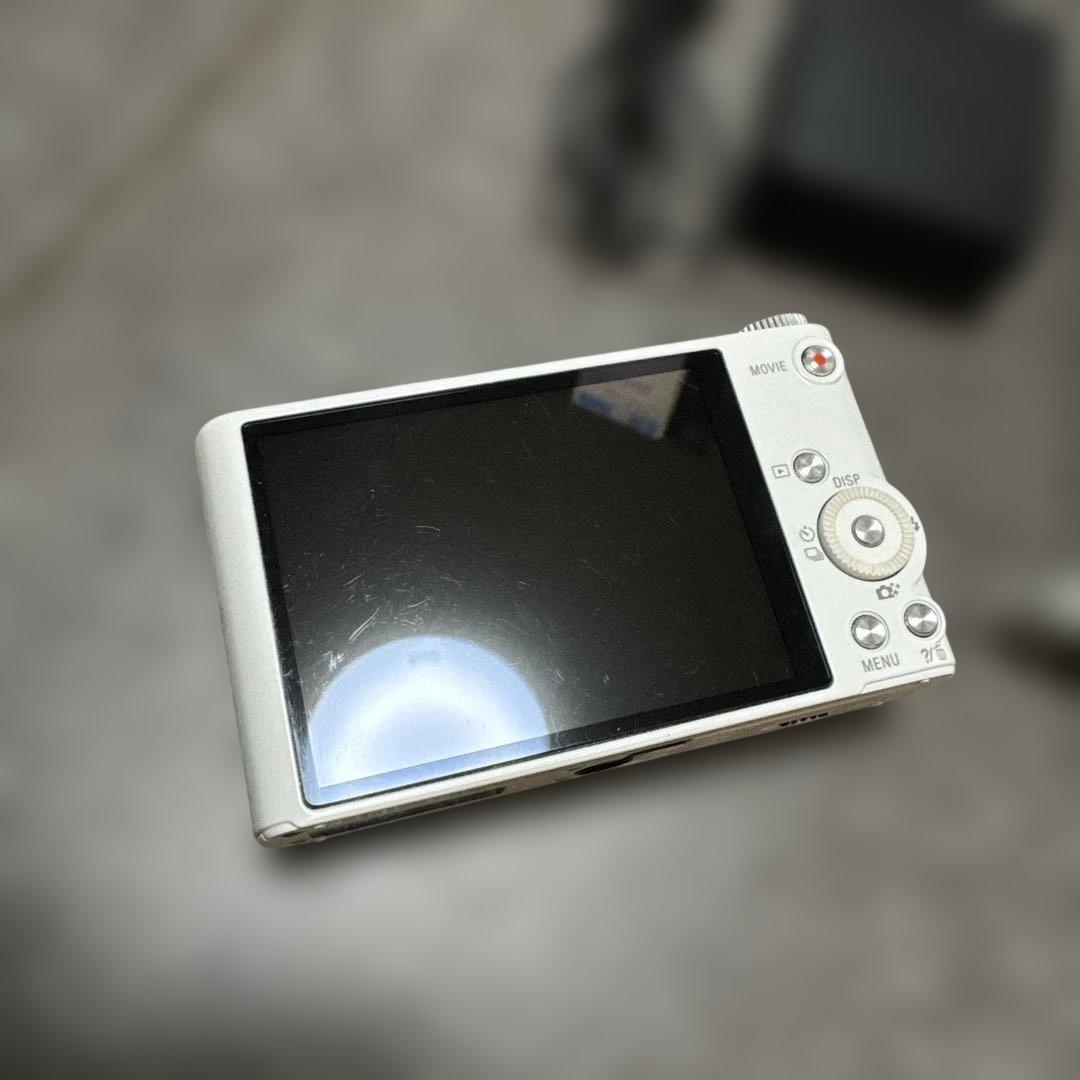 ジャンク品　Sony Cyber-shot DSC-WX300 ホワイト 説明書