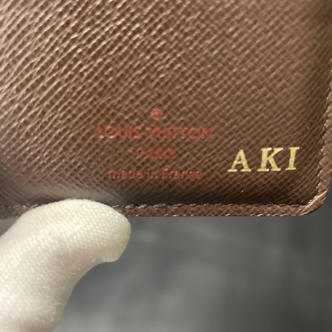 LOUISVUITTON ルイ・ヴィトン　ダミエ・エベヌ　名刺入れ カードケース