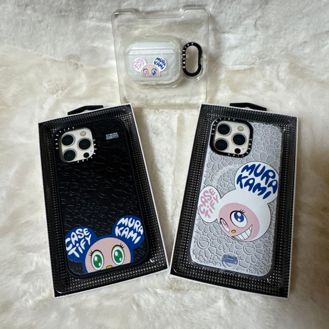 村上隆 ケースティファイiPhone15 ProMax AirPodsPro1