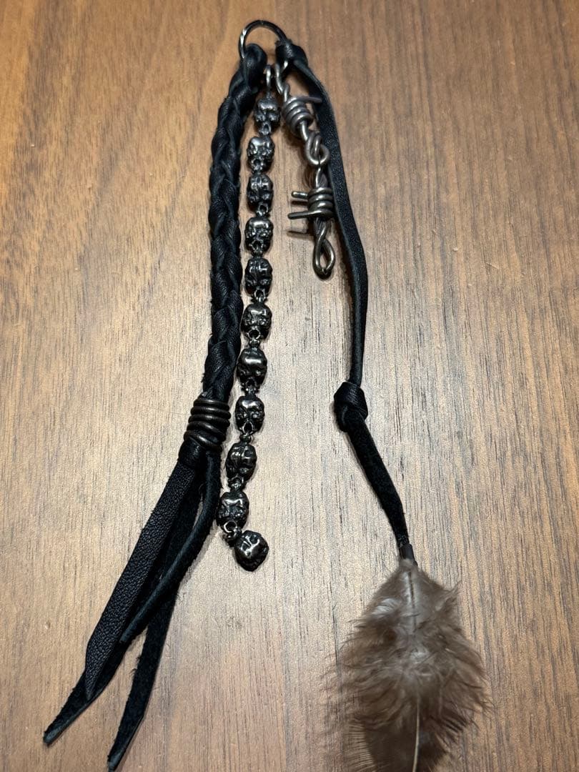 9miles snake レザー シルバー925 チャーム ウォレットハンガー