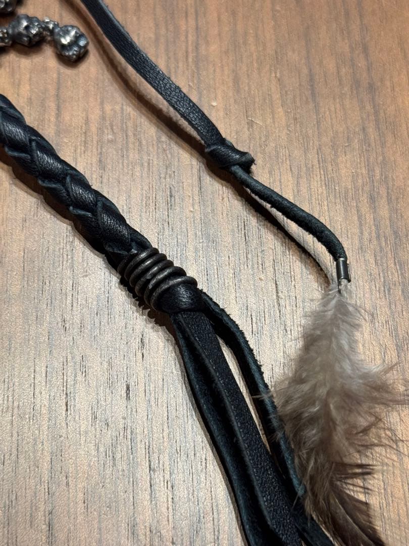 9miles snake レザー シルバー925 チャーム ウォレットハンガー