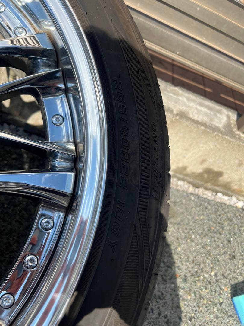 クレンツェ　ウィーバル　22インチ デザインクローム