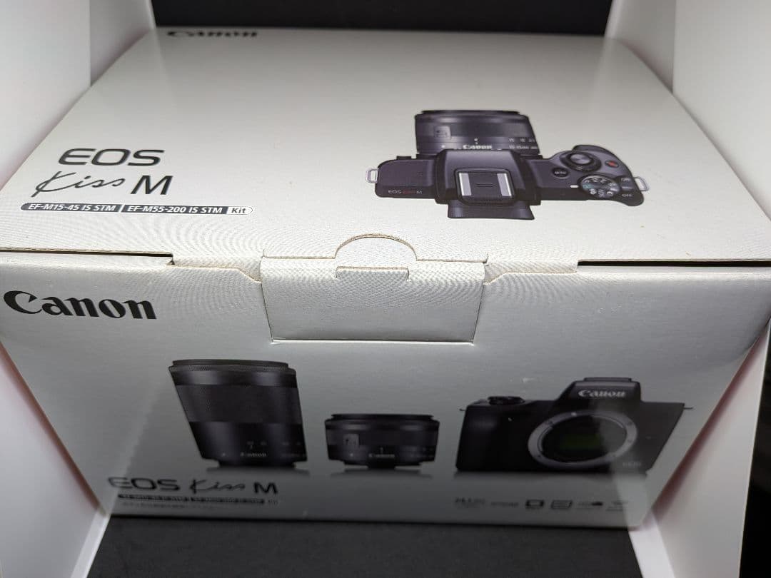 Canon EOS Kiss M ミラーレス一眼 Wズームレンズキット