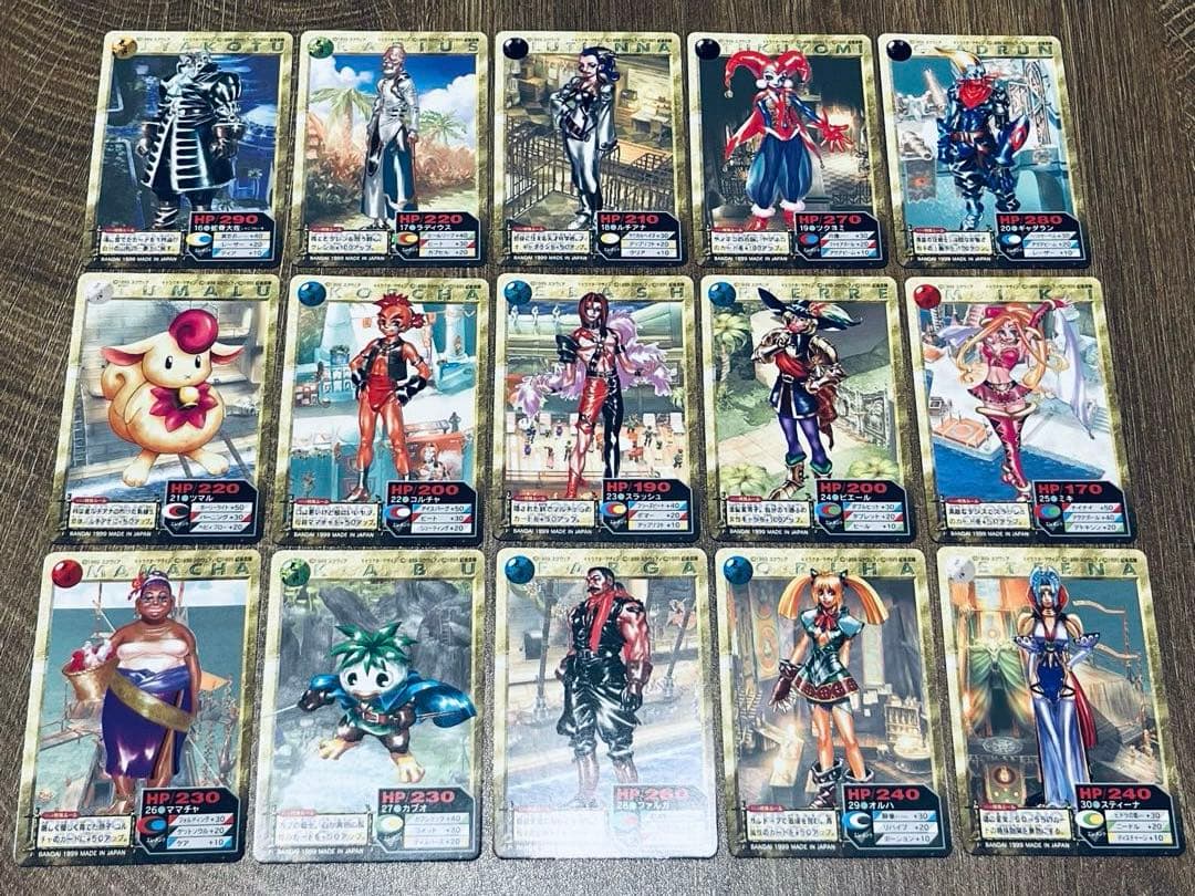 クロノクロス　カードダス　箱出し完品コンプセット