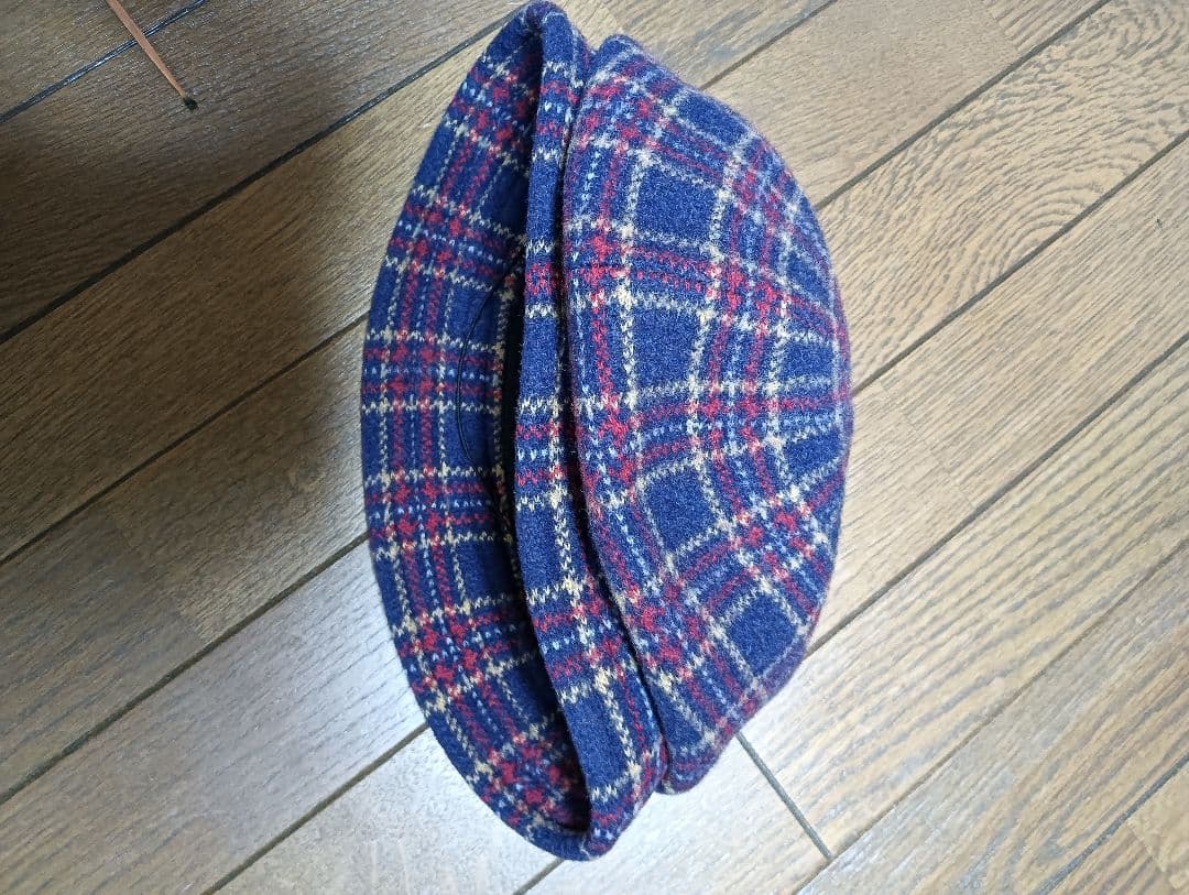 希少 Vivienne Westwood チェック オーブ クロッシェ帽子