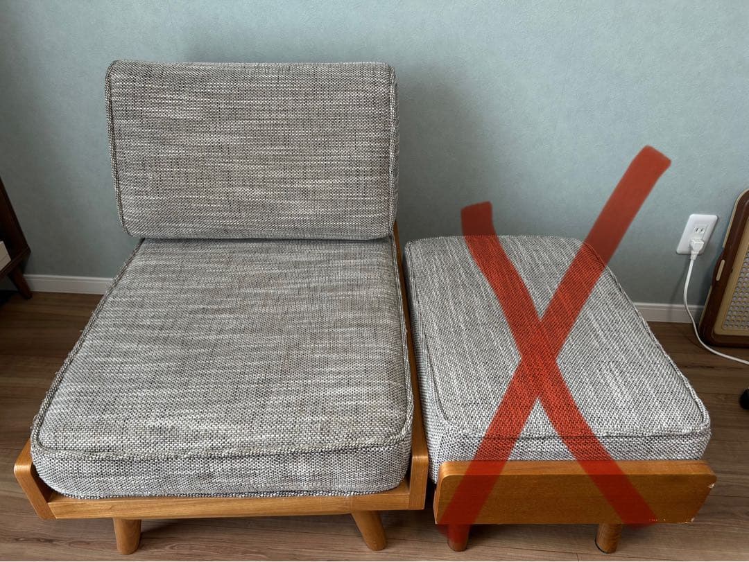 【ゆっきんさん専用】unico アルベロ　1人掛けソファ（割引有り）