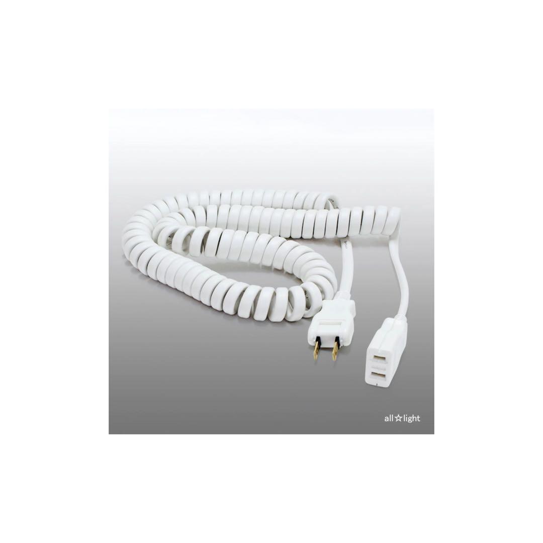 【6個まとめ売り】カール延長コード　5m