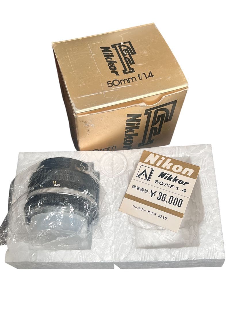 Nikon Nikkor 50mm f/1.4 レンズ
