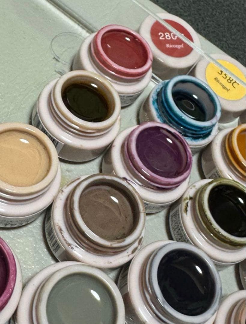 カラージェル30色 リッカジェル 27色 プリジェル3色