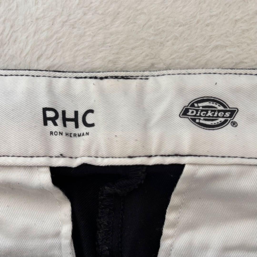別注RHC ロンハーマン × ディッキーズ ストレッチコットンパンツ 黒