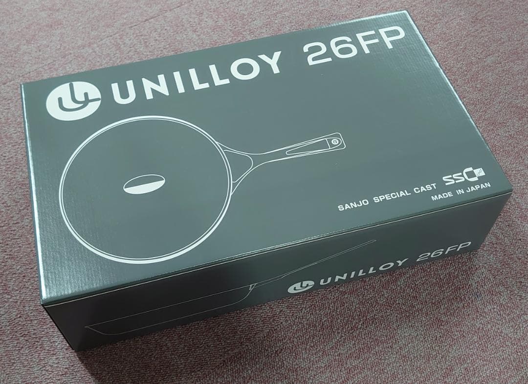 【新品未使用】 ユニロイ 鋳物 フライパン 26cm
