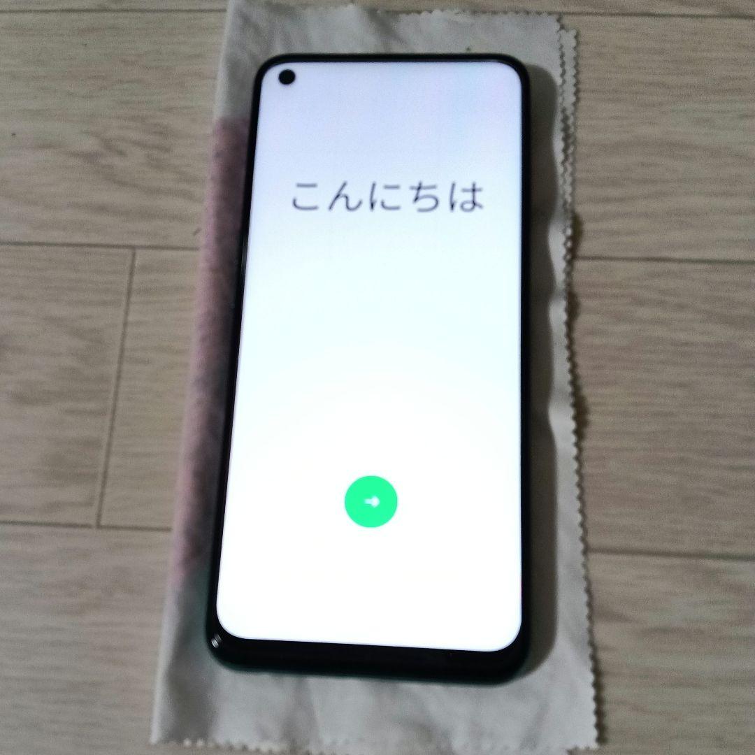 OPPO A54 5G パープル　紫 本体　箱あり