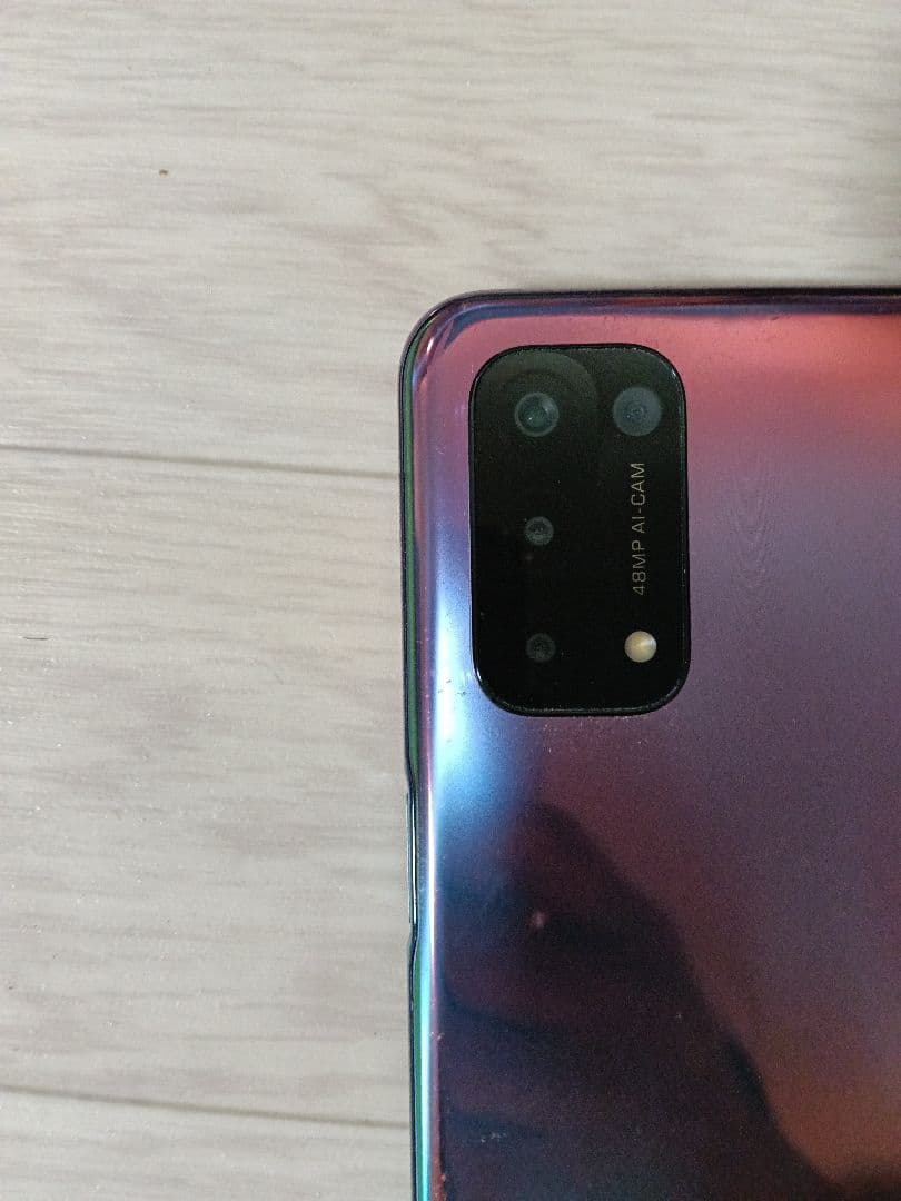 OPPO A54 5G パープル　紫 本体　箱あり