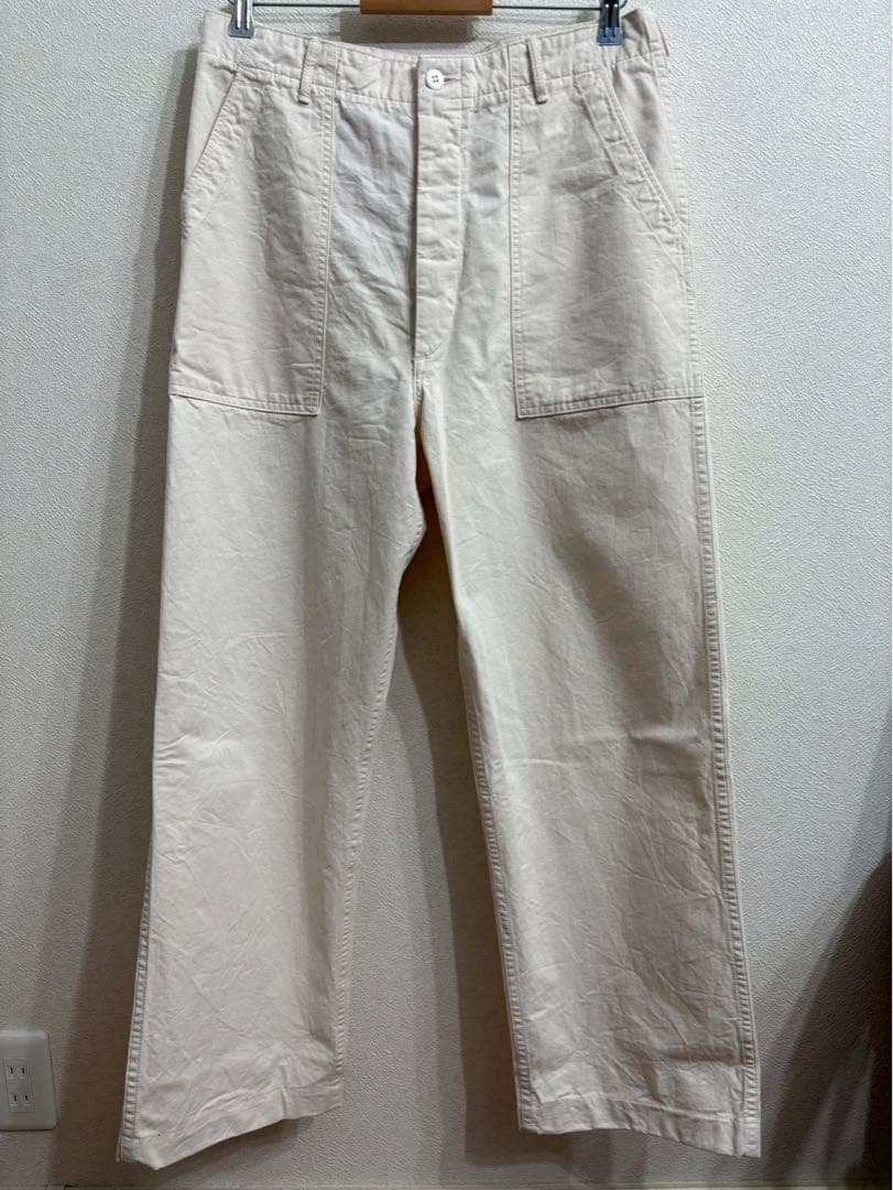 オアスロウ orslow ペインター ベイカーパンツ 日本製 コットン100%