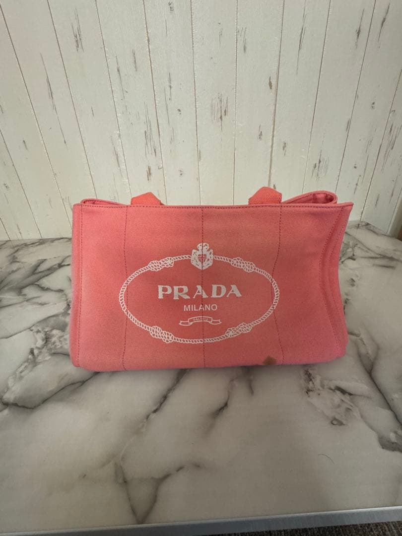 PRADA ピンク トートバッグ