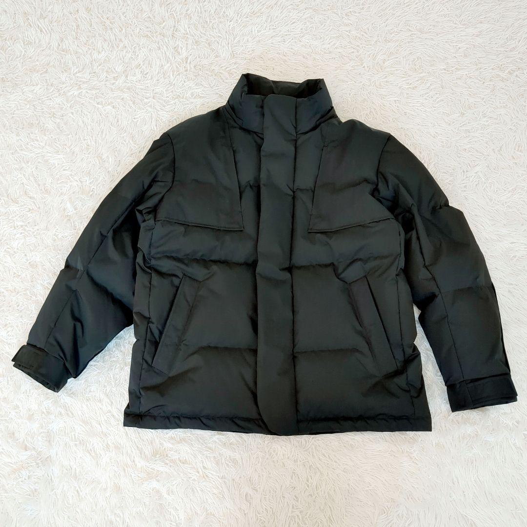 極美品✨️UNIQLO ＋J ダウンオーバーサイズパーカー　黒　L　ジルサンダー