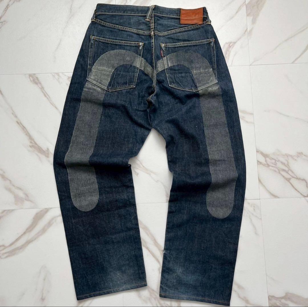 EVISU 赤耳 W32×35 No.2 デニムジーンズ