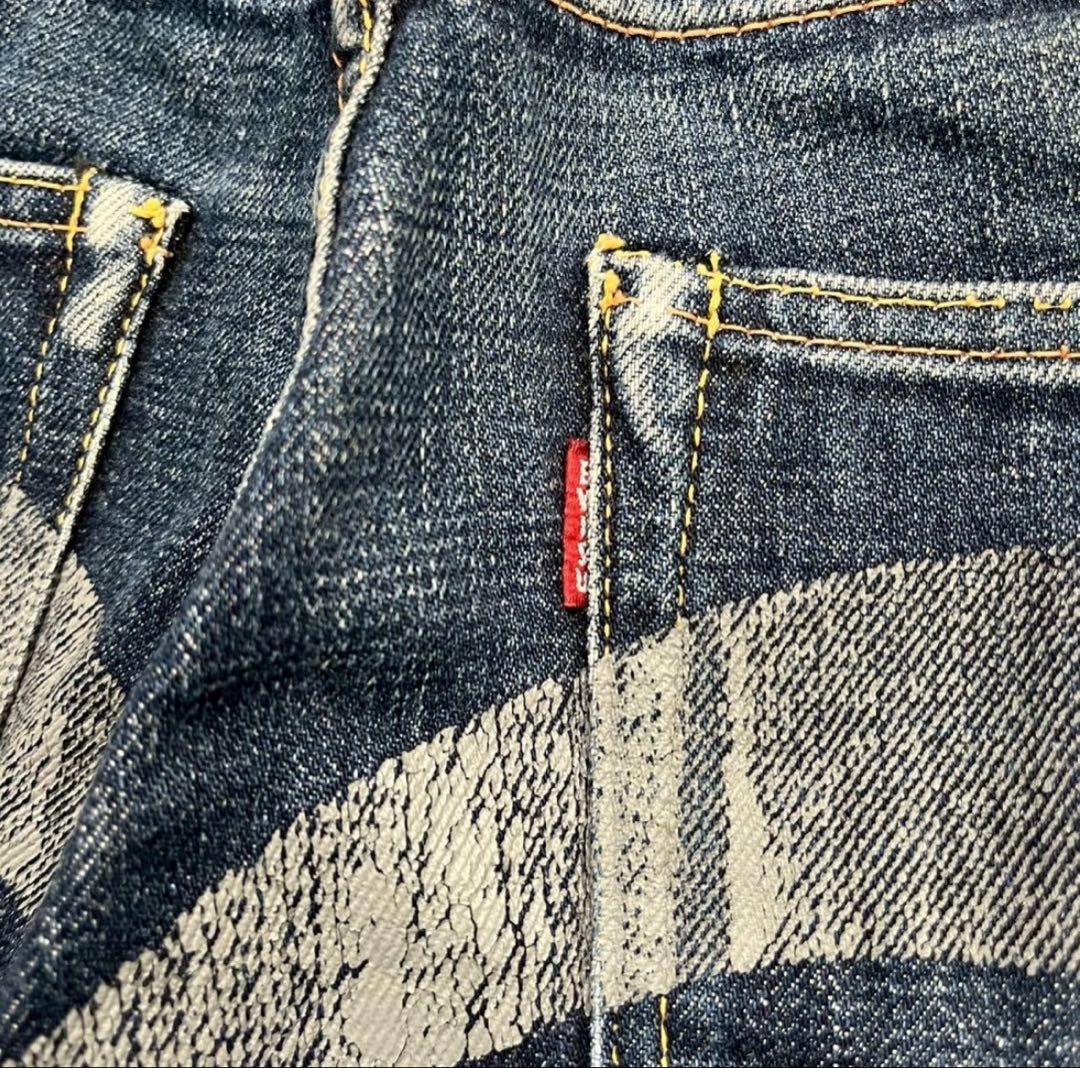 EVISU 赤耳 W32×35 No.2 デニムジーンズ