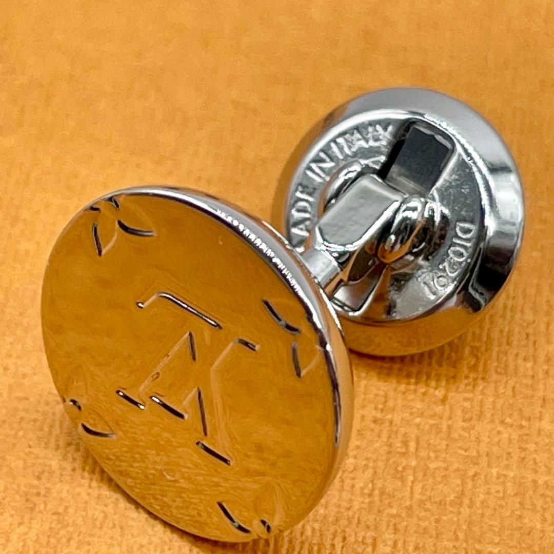 ✨希少ケース付き✨ルイヴィトン　モノグラム カフスボタン M61971 シルバー