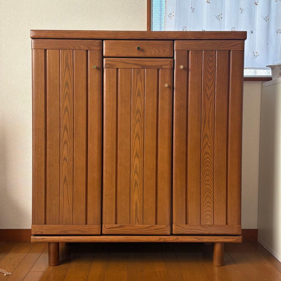 【送料込み】大型 木製シューズラック