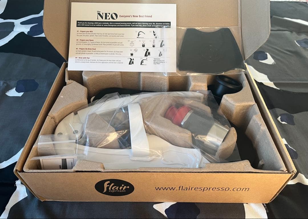 廃盤未使用【Flair Espresso The NEO エスプレッソメーカー】
