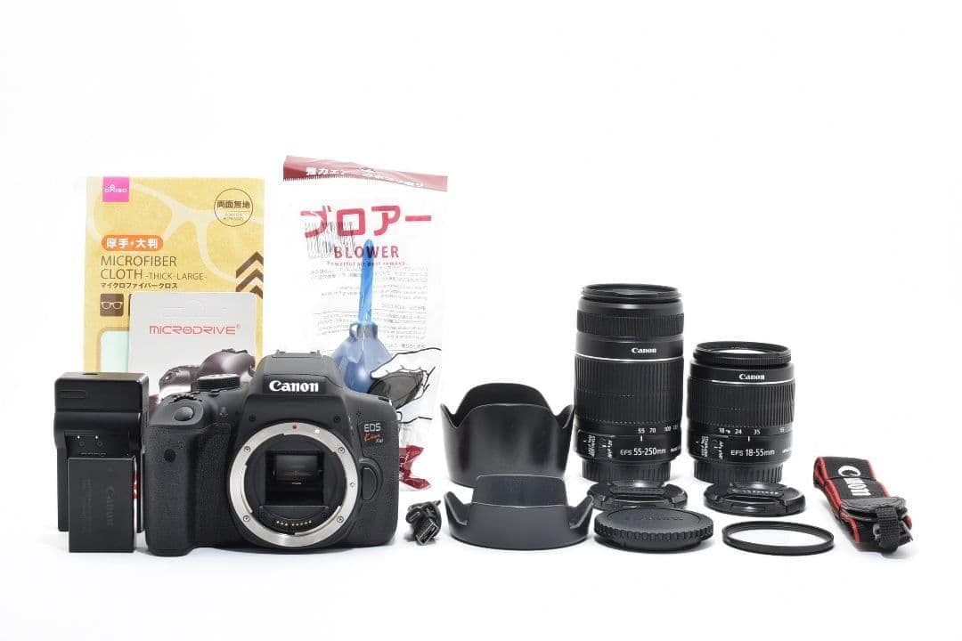 手ブレ補正付き ダブルレンズ✨Canon EOS KissX8i✨イルミ 夜景に
